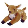 TY Beanie Baby - WHISPER the Deer (6.5 inch) (Mint)