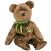 TY Beanie Baby - WILLIAM the Bear (Closed-Book Version) (8.5 inch) (Mint)