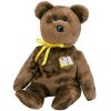 TY Beanie Baby - WILLIAM the Bear (Open-Book Version) (8.5 inch) (Mint)