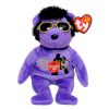 TY Beanie Baby - YOUR TEDDY BEAR the PURPLE Elvis Bear (8.5 inch) (Mint)