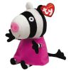 TY Beanie Baby - ZOE ZEBRA (UK Exclusive - Peppa Pig) (Mint)