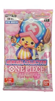 Bandai One Piece Cards - Memorial Collection EB-01 - BOOSTER PACK [12 Cards] (New)