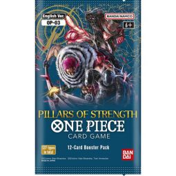 Bandai One Piece Cards - Pillars of Strength OP-03 - BOOSTER PACK (12 Cards) (New)