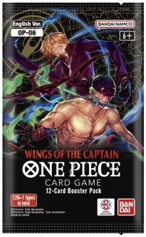 Bandai One Piece Cards - Wings of the Captain OP-06 - BOOSTER PACK (12 Cards) (New)