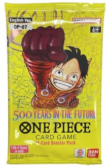 Bandai One Piece Cards - 500 Years in the Future OP-07 - BOOSTER PACK [12 Cards] (New)