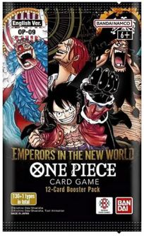 Bandai One Piece Cards - Emperors in the New World OP-09 - BOOSTER PACK [12 Cards] (New)