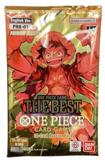 Bandai One Piece Cards - The Best PRB-01 - PREMIUM BOOSTER PACK [10 Cards] (New)