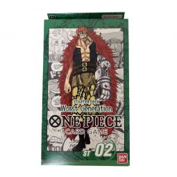 Bandai One Piece Cards - Starter Deck ST-02 - WORST GENERATION (New)