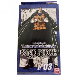 Bandai One Piece Cards - Starter Deck ST-03 - THE SEVEN WARLORDS OF THE SEA (New)