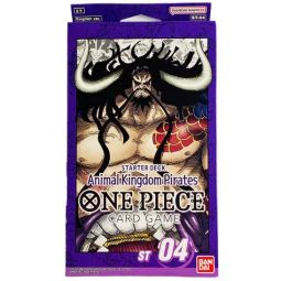 Bandai One Piece Cards - Starter Deck ST-04 - ANIMAL KINGDOM PIRATES (New)