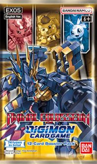 Digimon English Trading Card Game - Animal Colosseum EX05 - BOOSTER PACK [12 Cards] (New)