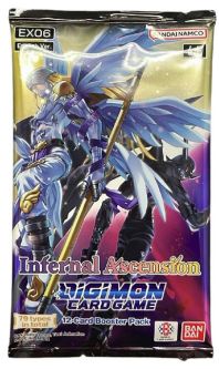 Digimon English Trading Card Game - Infernal Ascension EX06 - BOOSTER PACK [12 Cards] (New)