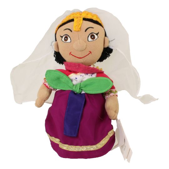 Disney Bean Bag Plush INDIA GIRL it s a small world 9 inch