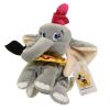 Disney Bean Bag Plush - DUMBO w/ FEATHER AND GOLD COLLAR (7 inch) (Mint)