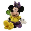 Disney Bean Bag Plush - AUGUST BIRTHSTONE MINNIE WITH NECKLACE (Mickey Mouse) (10 inch) (Mint)