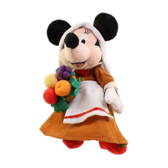 mickey and minnie pilgrim plush