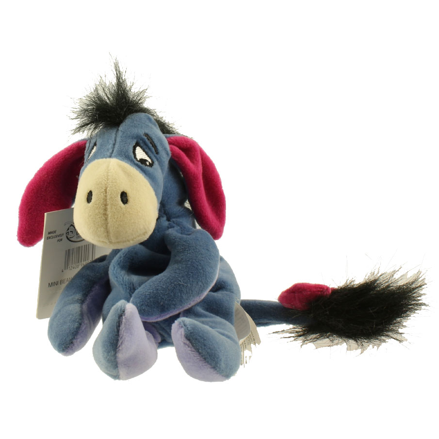 Disney Bean Bag Plush - EEYORE (Winnie the Pooh) (9 inch) (Mint ...