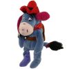 Disney Bean Bag Plush - COWBOY EEYORE (Winnie the Pooh) (9 inch) (Mint)