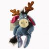 Disney Bean Bag Plush - REINDEER EEYORE (Winnie the Pooh) (10 inch) (Mint)