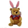 Disney Bean Bag Plush - EASTER BUNNY POOH (Winnie the Pooh) (8 inch) (Mint)