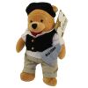 Disney Bean Bag Plush - HOLLYWOOD POOH (#4 Traveling Series) (Winnie the Pooh) (8 inch) (Mint)