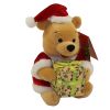 Disney Bean Bag Plush - WINNIE NOEL POOH (Christmas Present) (8 inch) (Mint)