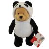 Disney Bean Bag Plush - PANDA POOH (Winnie the Pooh) (8 inch) (Mint)