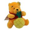 Disney Bean Bag Plush - WINNIE THE POOH w/ Pineapple Pull String (Disney Japan Exclusive) (4 inch) (