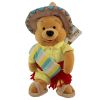 Disney Bean Bag Plush - SANTA FE POOH (#8 Traveling Series) (Winnie the Pooh) (8 inch) (Mint)