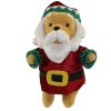 Disney Bean Bag Plush - '01 SANTA POOH (Winnie the Pooh) (8 inch) (Mint)