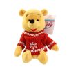 Disney Bean Bag Plush - SNOWFLAKE SWEATER POOH (Winnie the Pooh) (8 inch) (Mint)