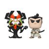 Funko POP! Vinyl Figure - Aku & Samurai Jack (2-Pack) (Fall Convention) (Mint)