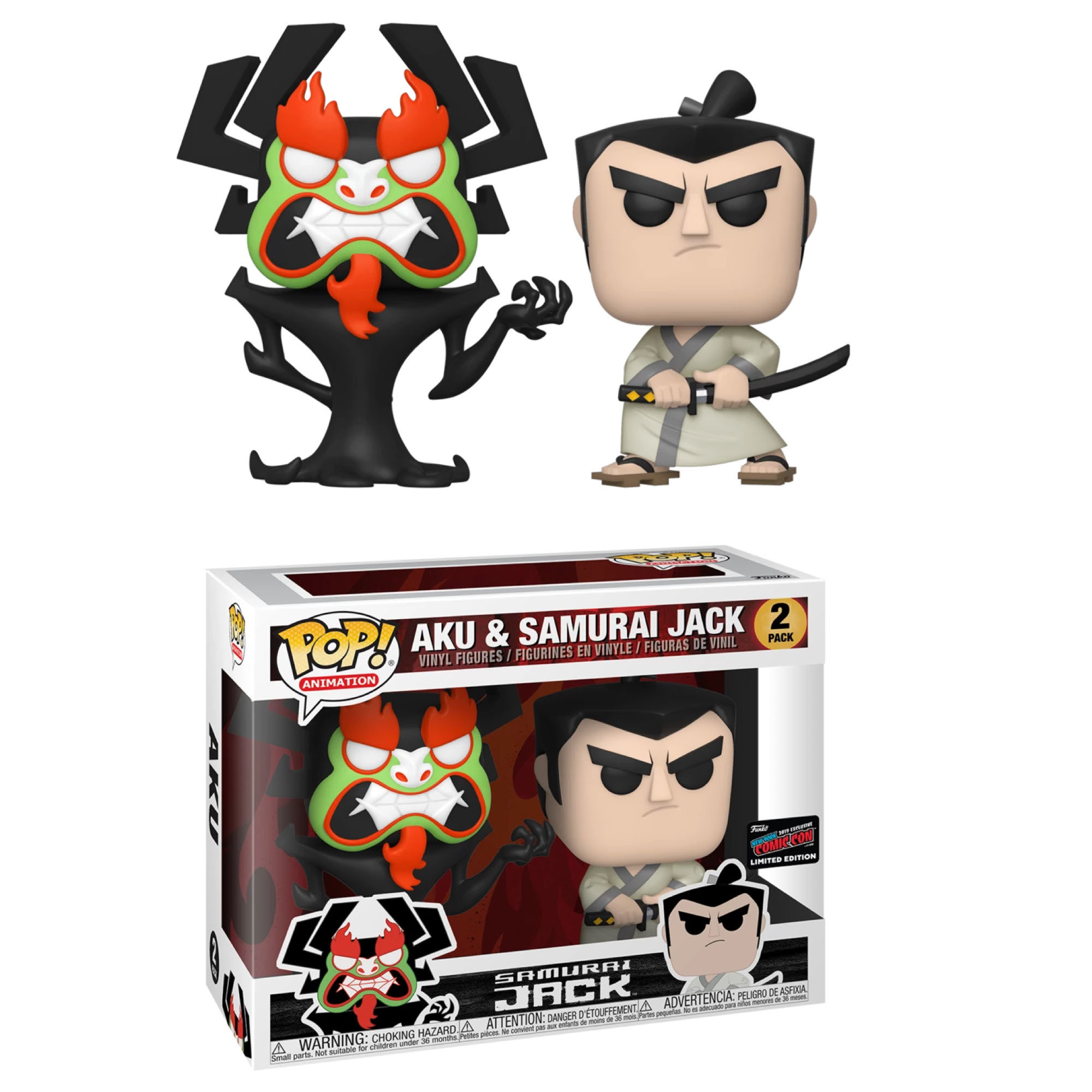 Samurai Jack Funko 2024 Pop Bundle