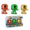 Funko POP! Vinyl Figure - Arthur Curry in Hero Suit (Chrome 3-Pack) (Mint)