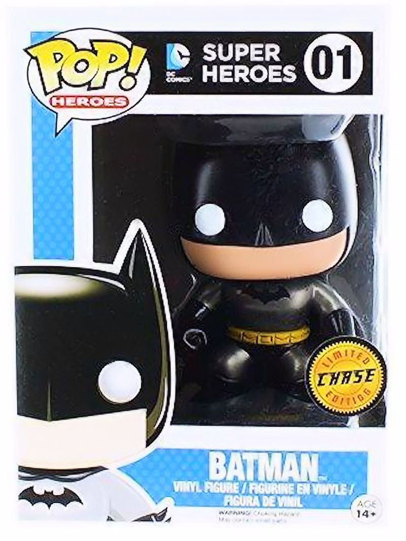 funko pop batman metallic chase