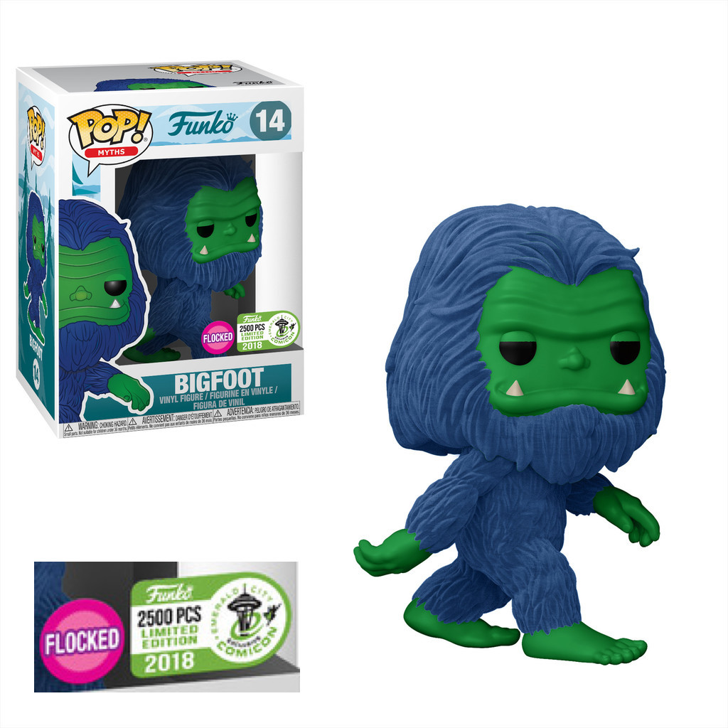 Bigfoot flocked hot sale funko pop