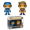 Funko POP! Vinyl Figure - Blue Beetle & Booster Gold (2-Pack) (Metallic) (Mint)