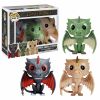 Funko POP! Vinyl Figure - Drogon, Rhaegal. And Viserion (Mint)