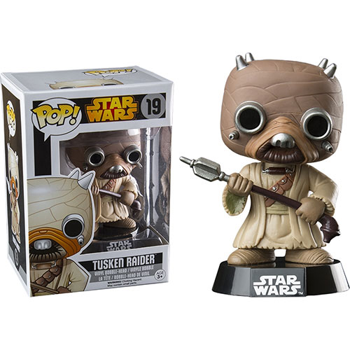 Funko POP! Star Wars Vinyl Bobble-Head - TUSKEN RAIDER #19 (Vaulted ...