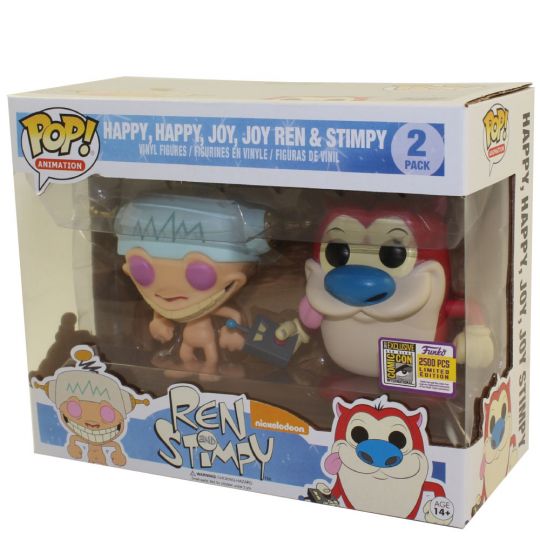 Funko Pop Animation Nick Vinyl Figures Happy Happy Joy Joy Ren Stimpy 2 Pack Exclusive Sell2bbnovelties Com Sell Ty Beanie Babies Action Figures Barbies Cards Toys Selling Online