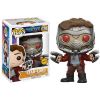 Funko POP! Guardians of the Galaxy Vol. 2 Movie - Vinyl Bobble - STAR-LORD (Helmet) #198 *Chase* (Mi