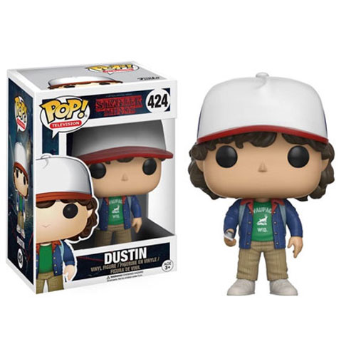 Funko POP! Television - Stranger Things Vinyl Figure - DUSTIN (Mint ...