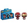 Funko Pint Size Heroes Vinyl Figures - Spider-Man Homecoming -3-PACK #1 (Iron Man, Spider-Man+1) (Mi