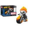 Funko Dorbz Ridez Vinyl Figure - Marvel - GHOST RIDER with Motorcycle (Mint)