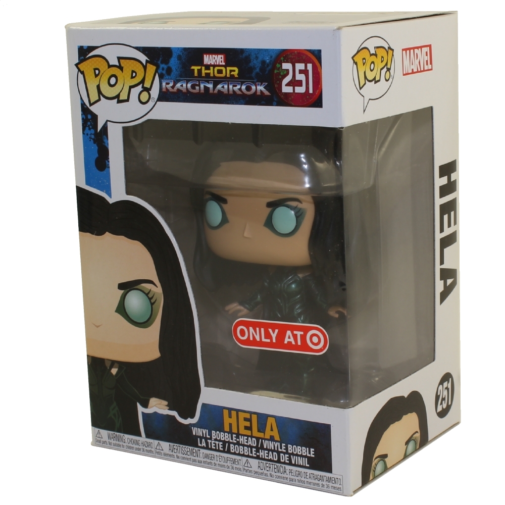 Funko POP! Marvel - Thor: Ragnarok Vinyl Bobble Figure - HELA (No ...