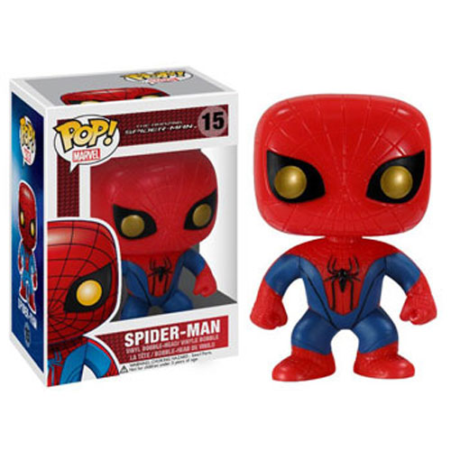 Funko POP! Vinyl Bobble-Heads - Amazing Spiderman Movie - SPIDERMAN #15 ...