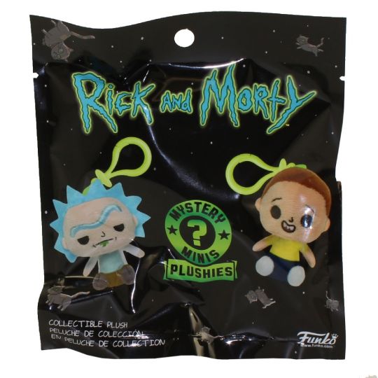 rick and morty mystery mini plushies