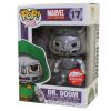 Funko POP! Marvel Series 2 Vinyl Bobble-Head - DR. DOOM #17 *Black & White Exclusive* (Mint)