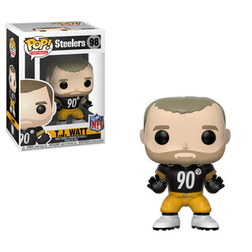 Funko POP! NFL Wave 5 - Vinyl Figure - T.J. WATT #98 (Pittsburgh