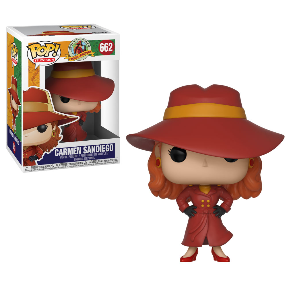 figurine pop carmen sandiego